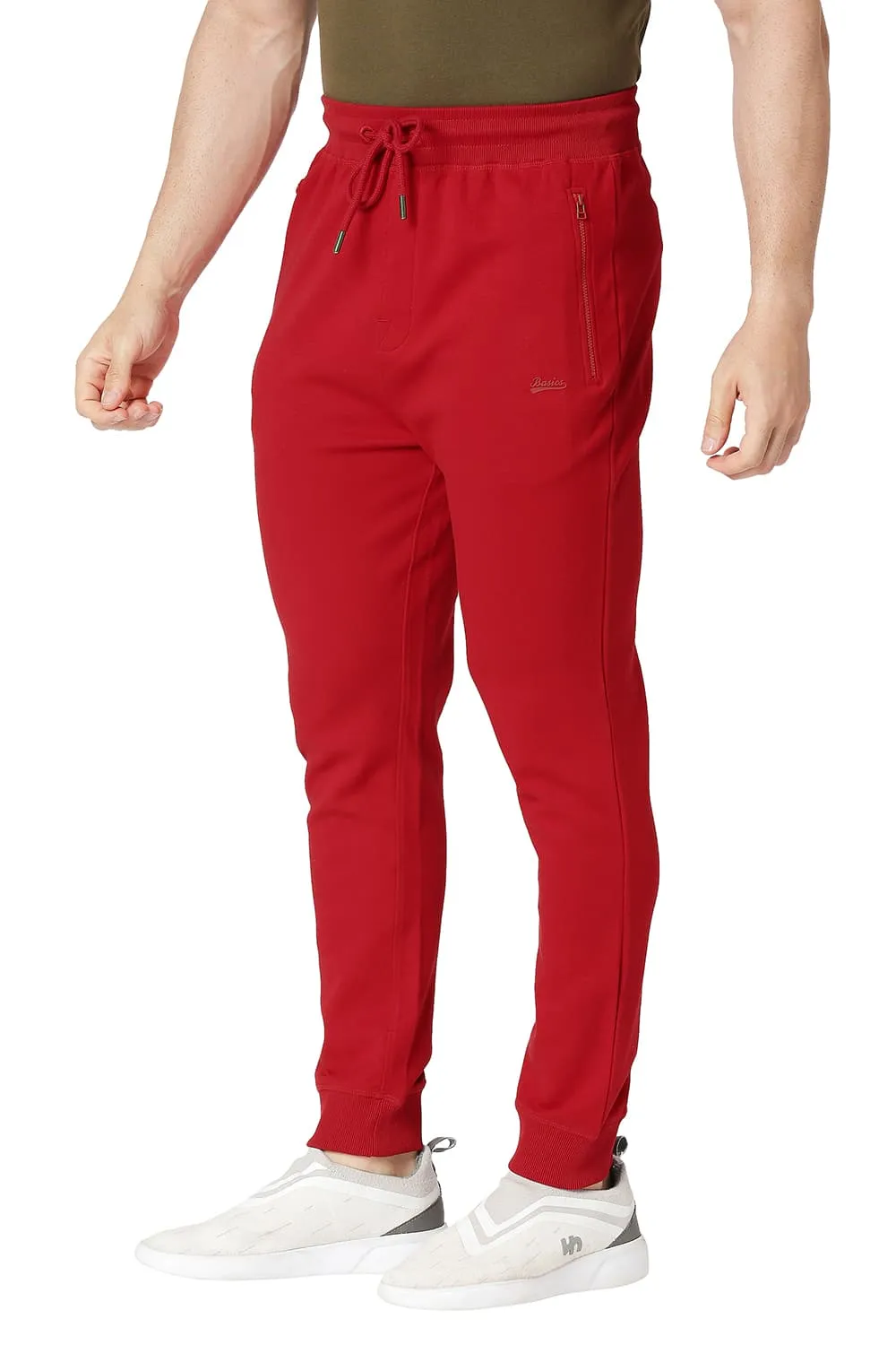 Jogger Fit Cotton Polyester Track Pant