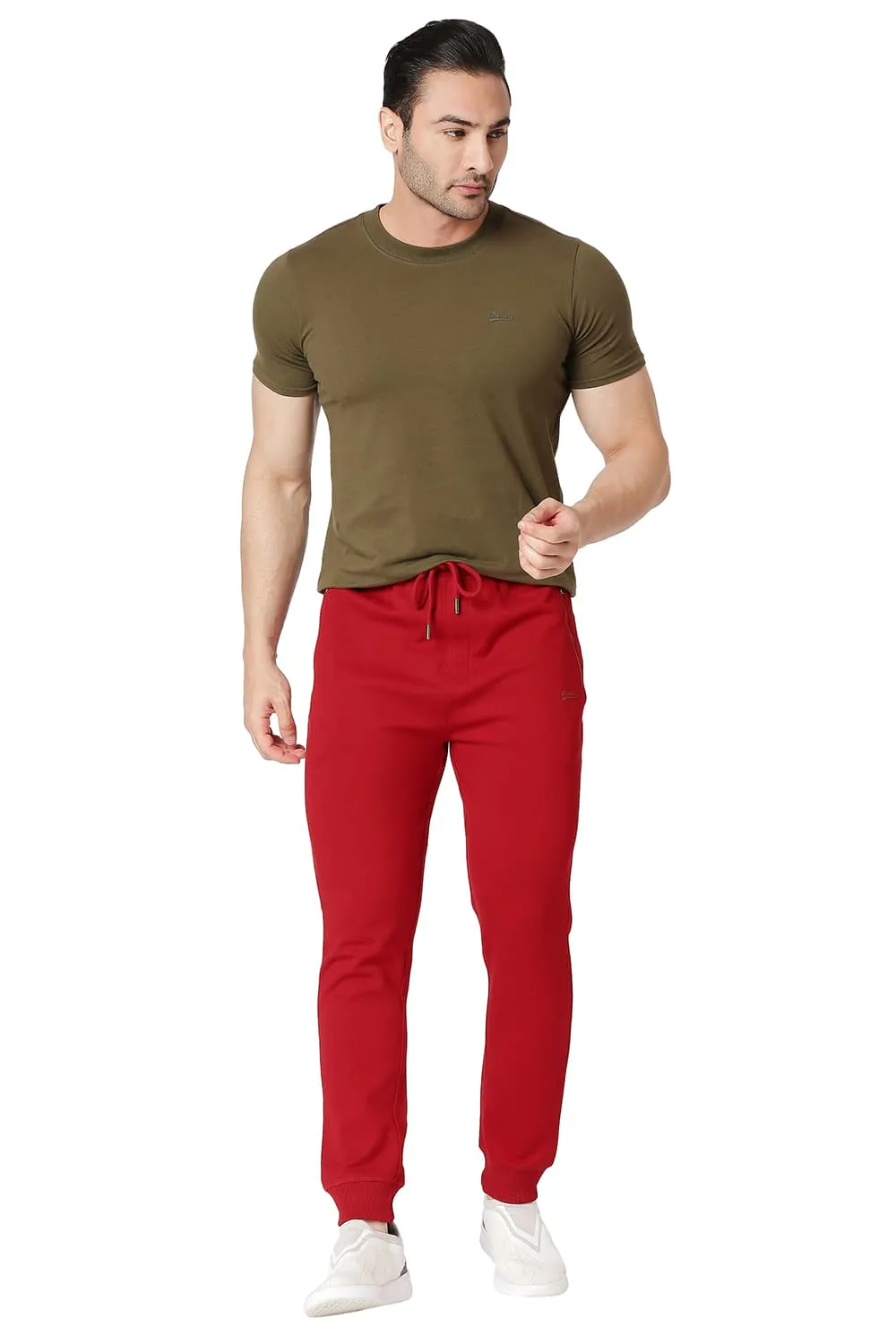 Jogger Fit Cotton Polyester Track Pant