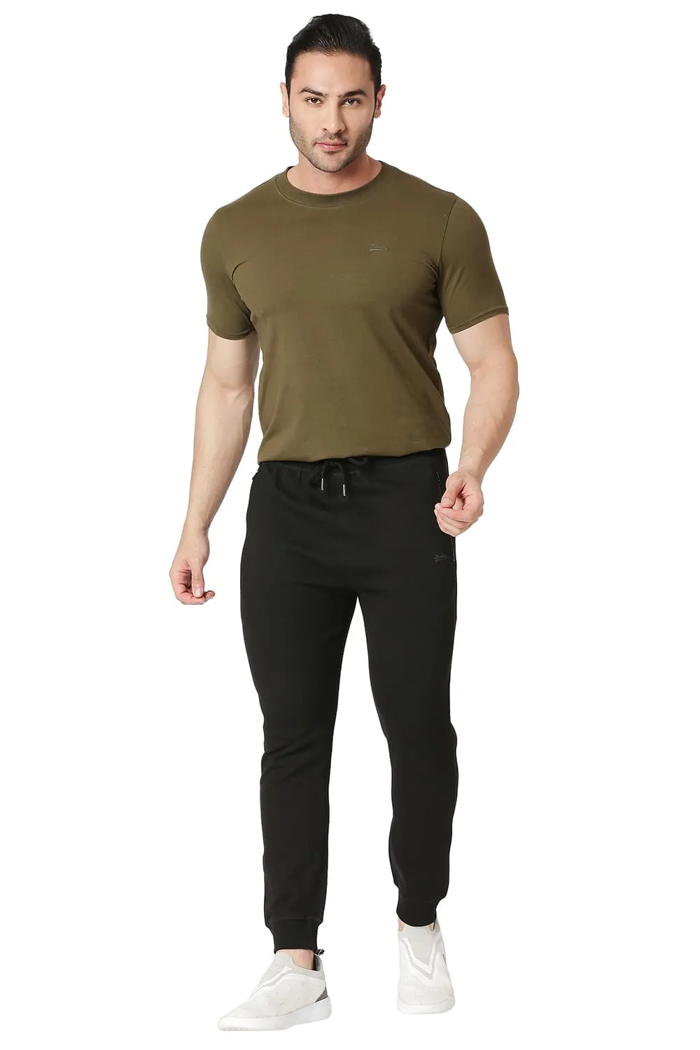 Jogger Fit Cotton Polyester Track Pant