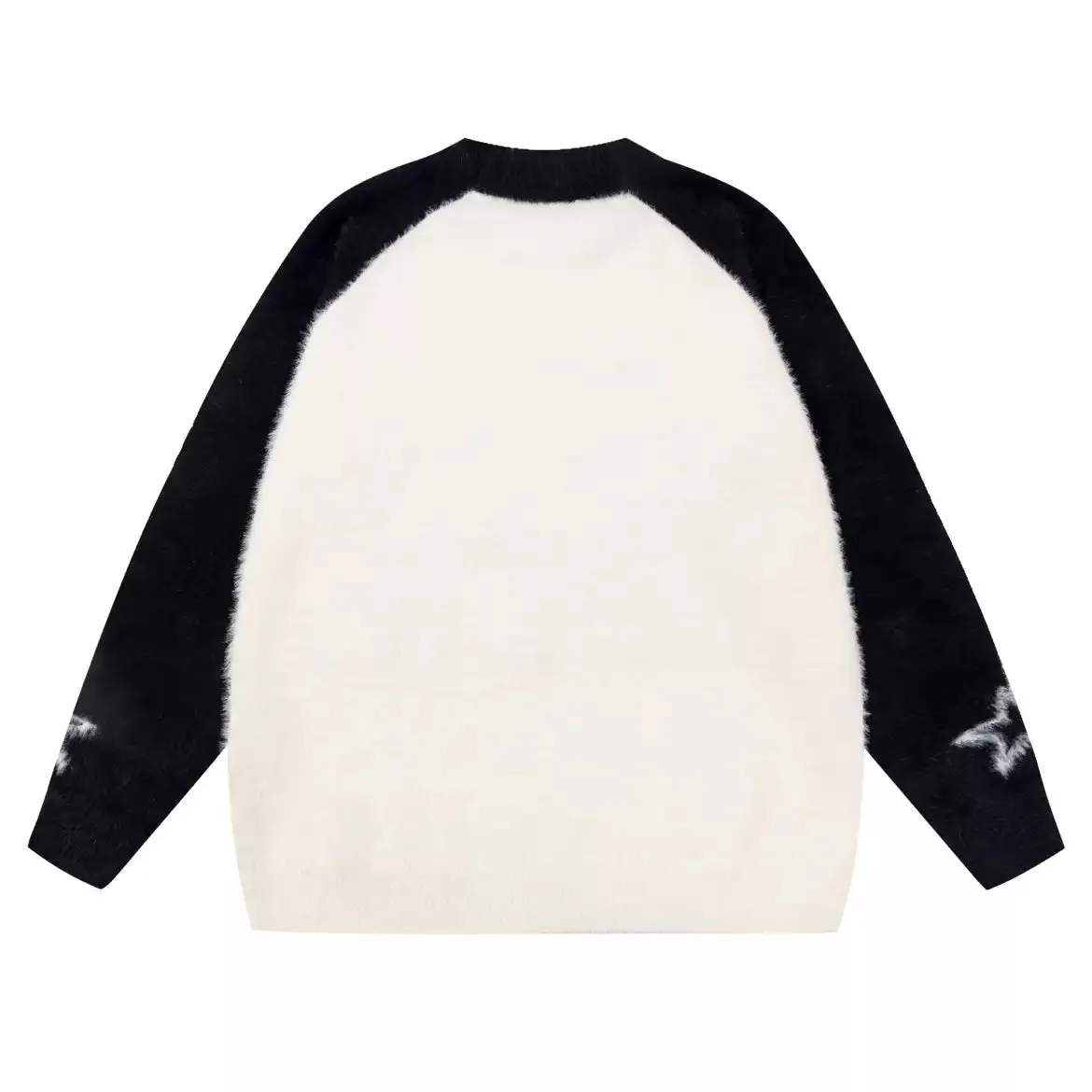 Kawaii Pink Hello Kitty Embroidered Round Neck Sweater