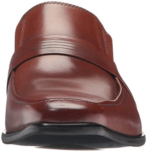 KENNETH COLE REACTION MEN'S MILL-ENIAL SLIP-ON LOAFER, COGNAC, 13 M US