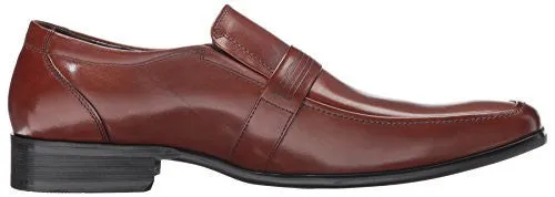 KENNETH COLE REACTION MEN'S MILL-ENIAL SLIP-ON LOAFER, COGNAC, 13 M US