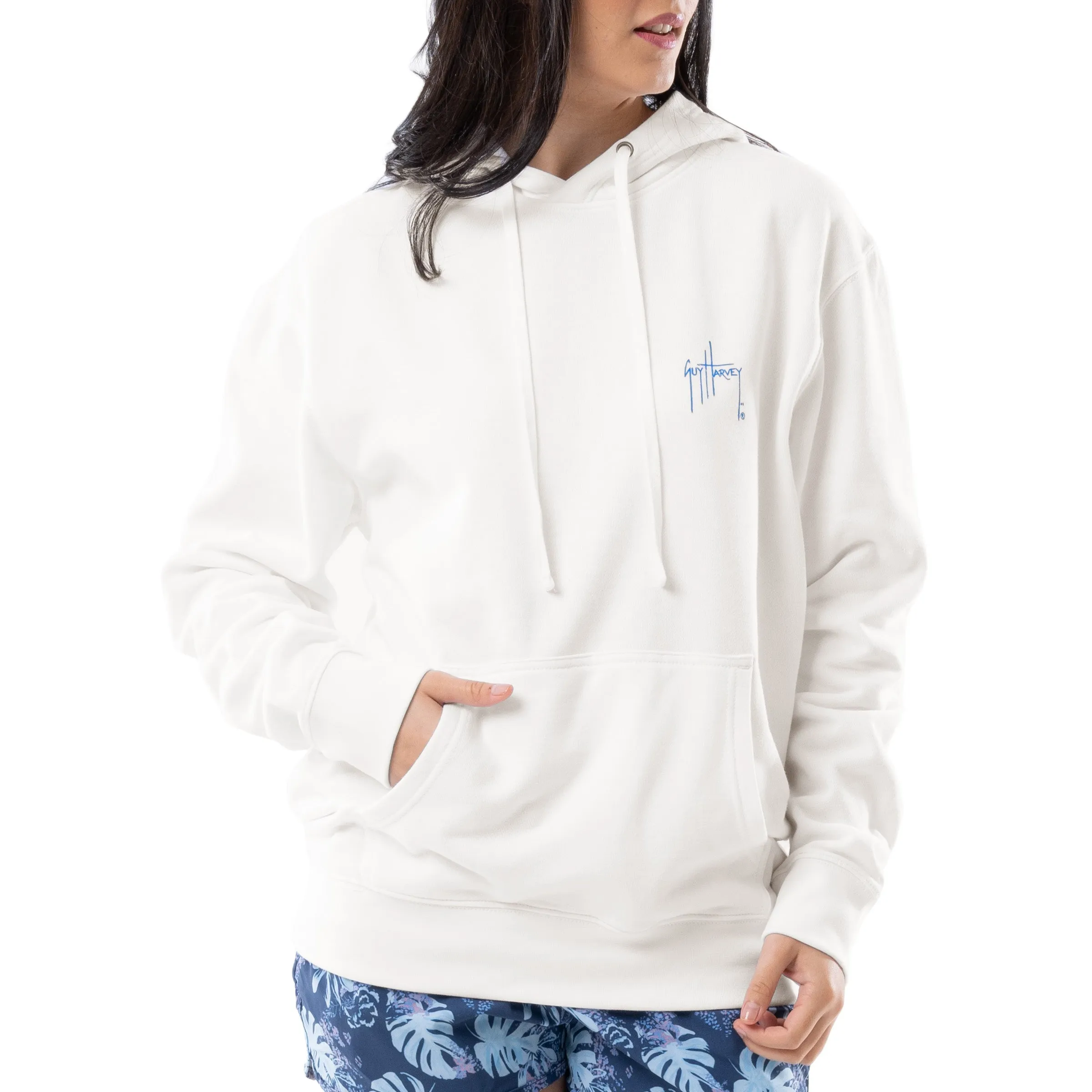 Ladies Wild Flowers Fleece Hoodie