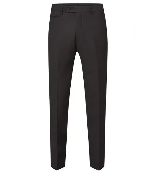 Madrid Black Male Fit Suit Trouser