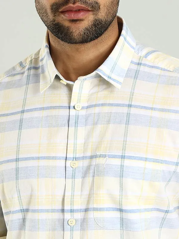 Men Checked Full Sleeve Cotton Shirt