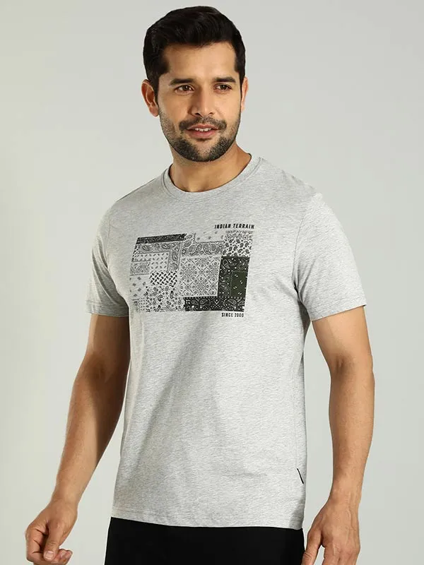 Men Graphic Crew Neck T-Shirt
