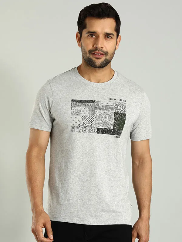 Men Graphic Crew Neck T-Shirt