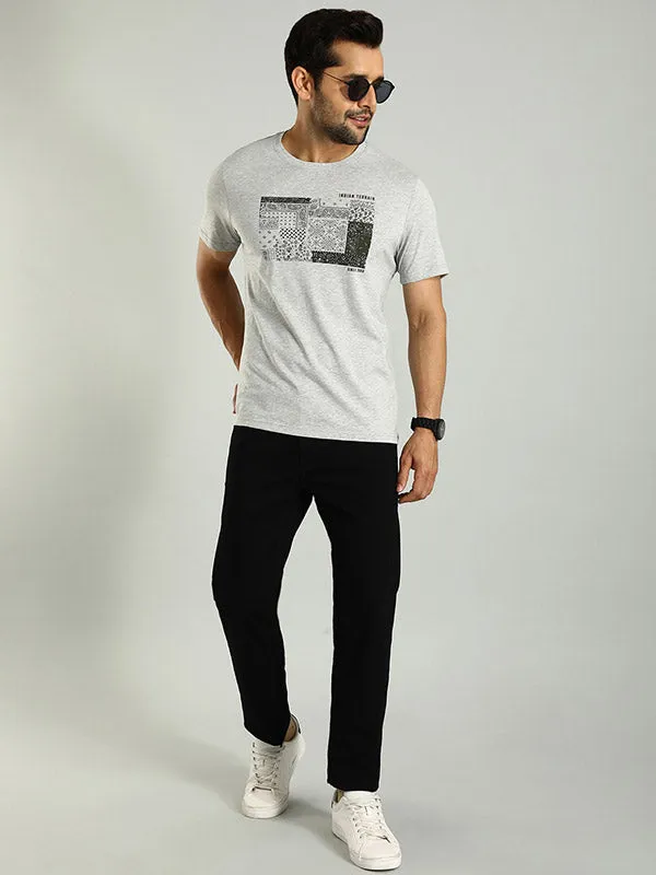 Men Graphic Crew Neck T-Shirt