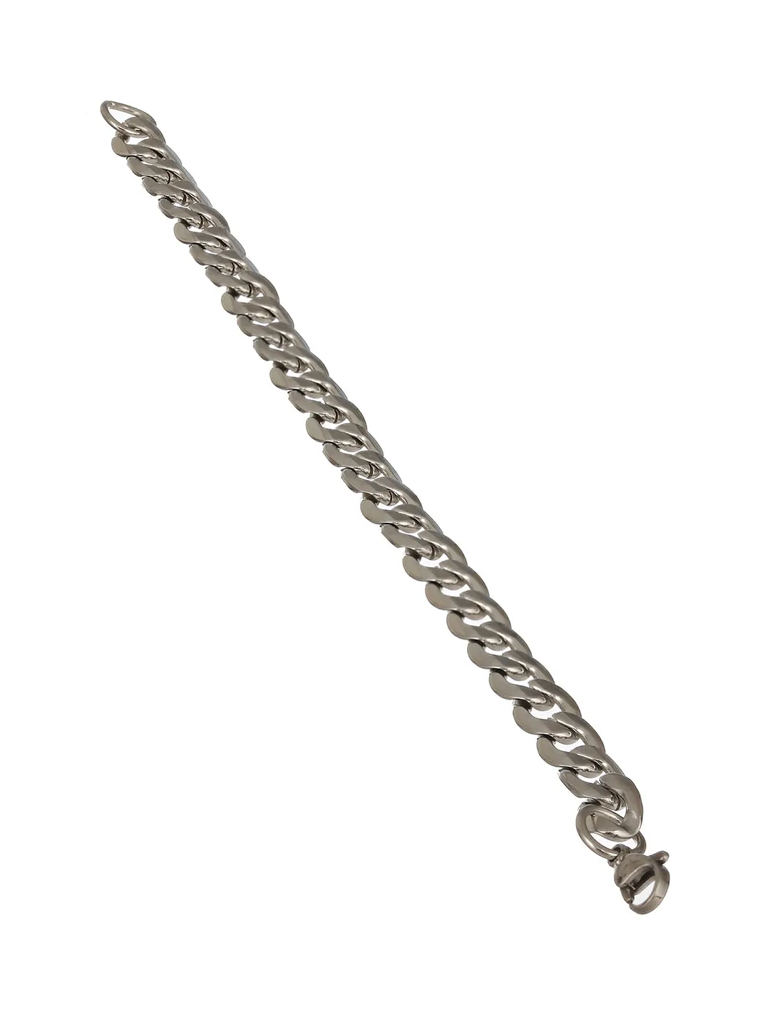 Men Silver-Plated Link Bracelet