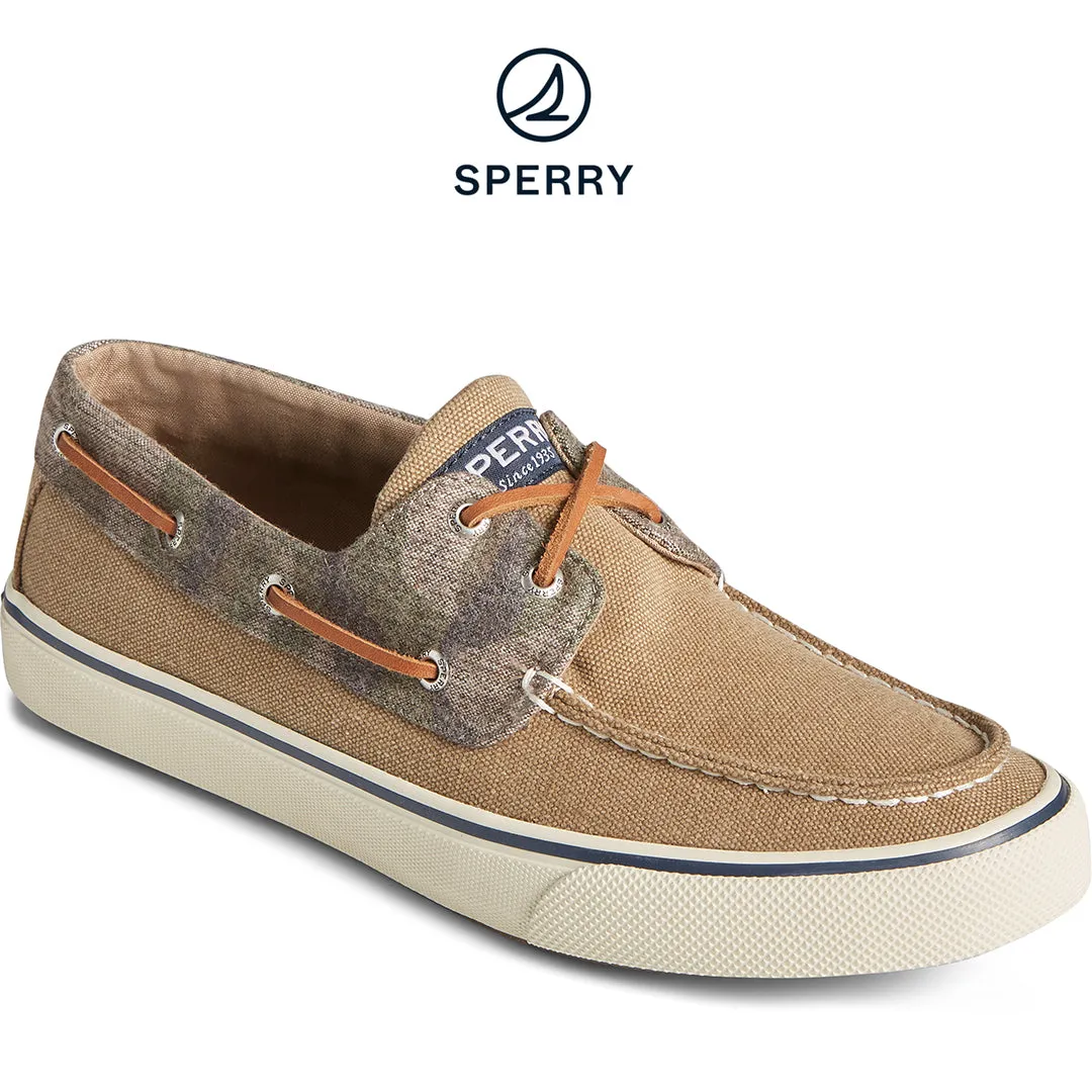 Men's Bahama II Boat Sneaker - Khaki/Camo (STS23620)