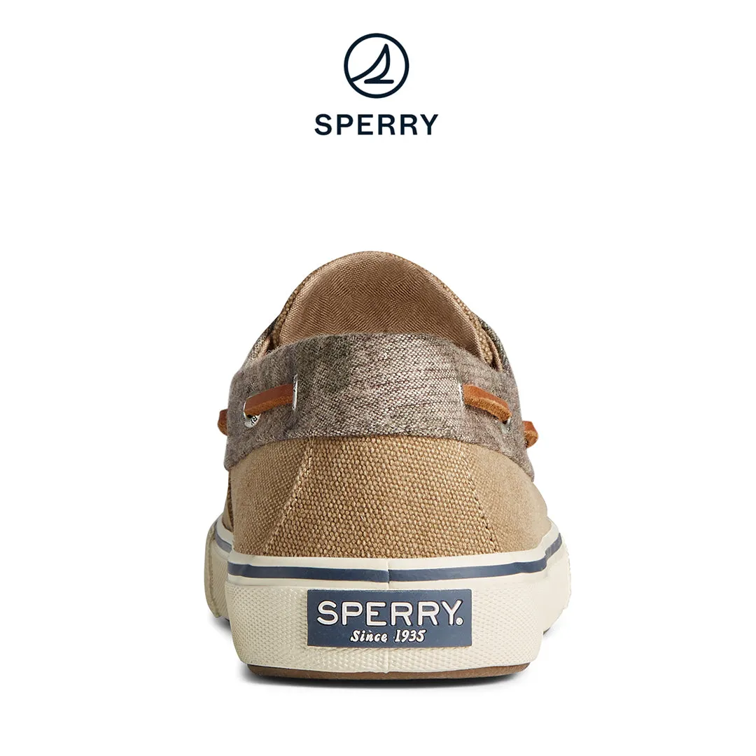 Men's Bahama II Boat Sneaker - Khaki/Camo (STS23620)