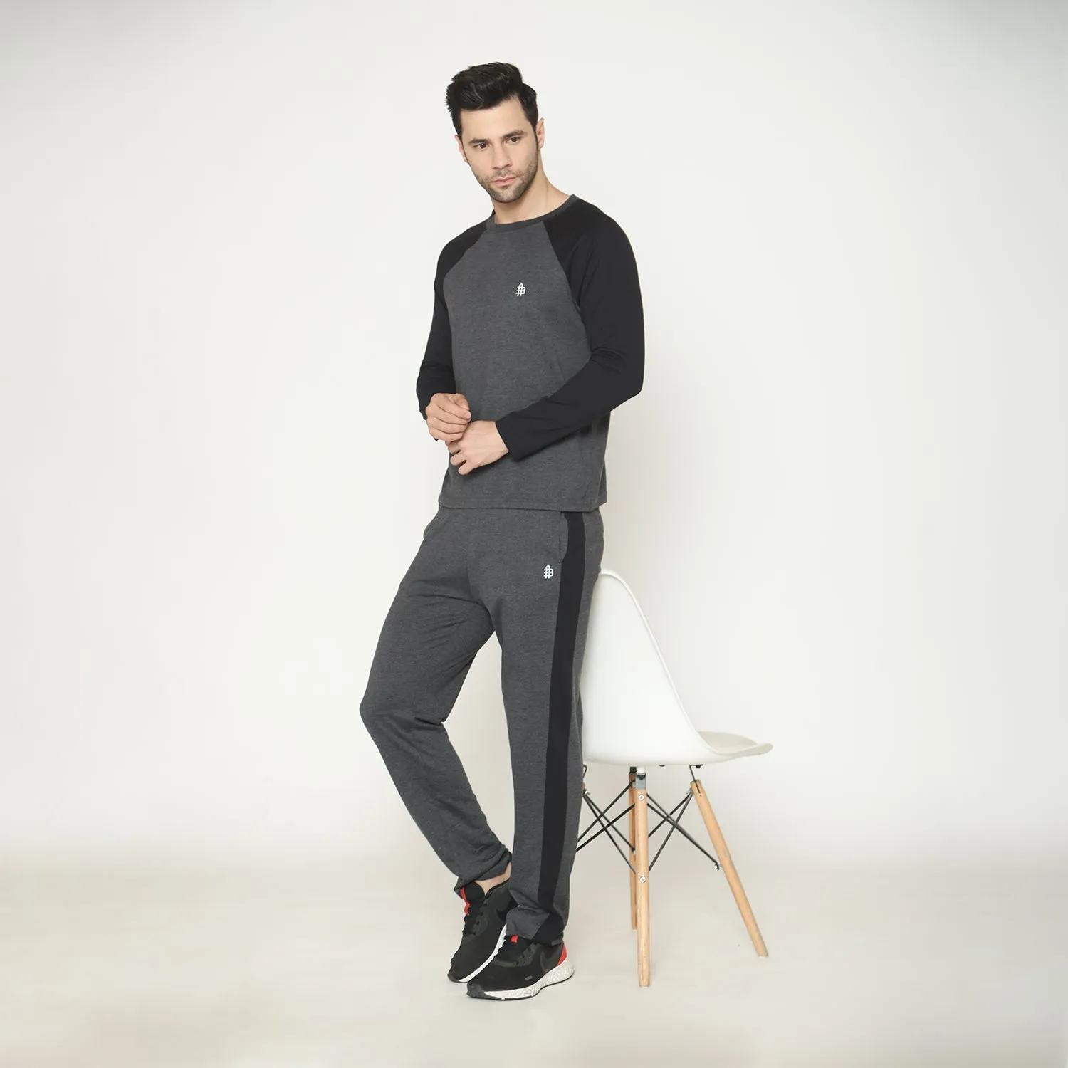 Men's Cotton Solid  Loungewear - Anthara Mill