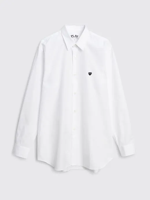 MINI HEART SHIRT WHITE