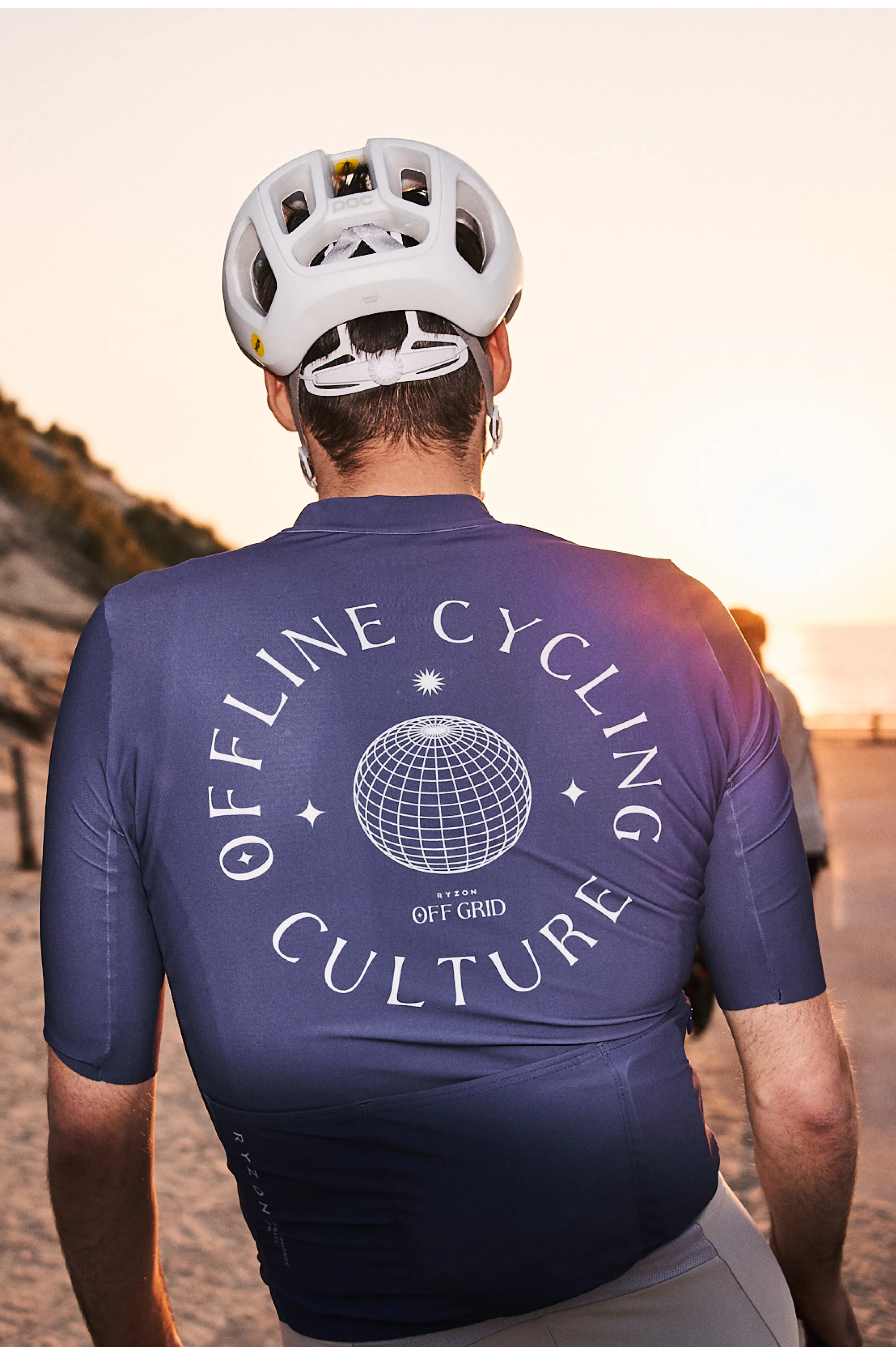Off Grid Cycling Jersey Men