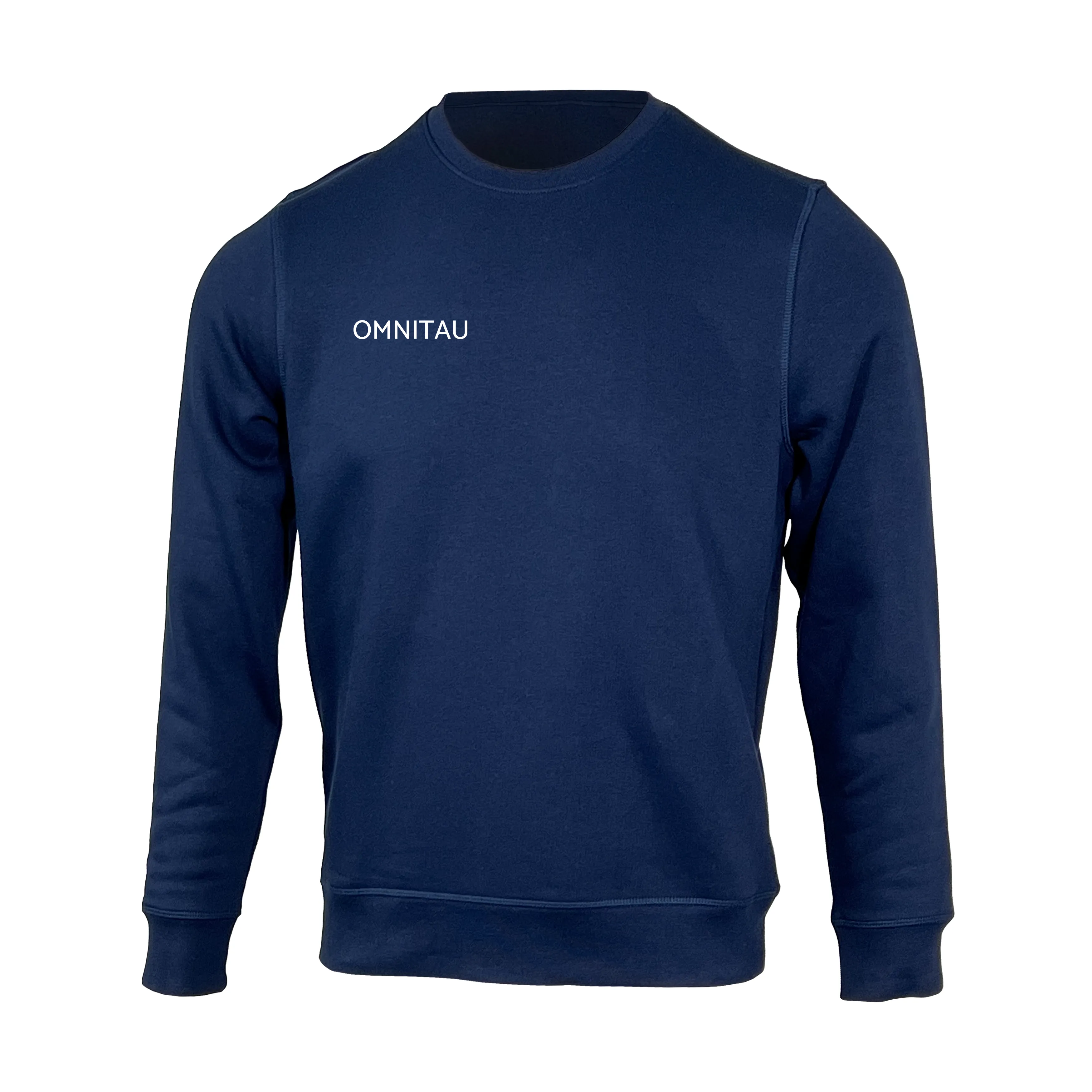 Omnitau Kid's Team Sports Crew Neck Cotton Sweatshirt - French Navy