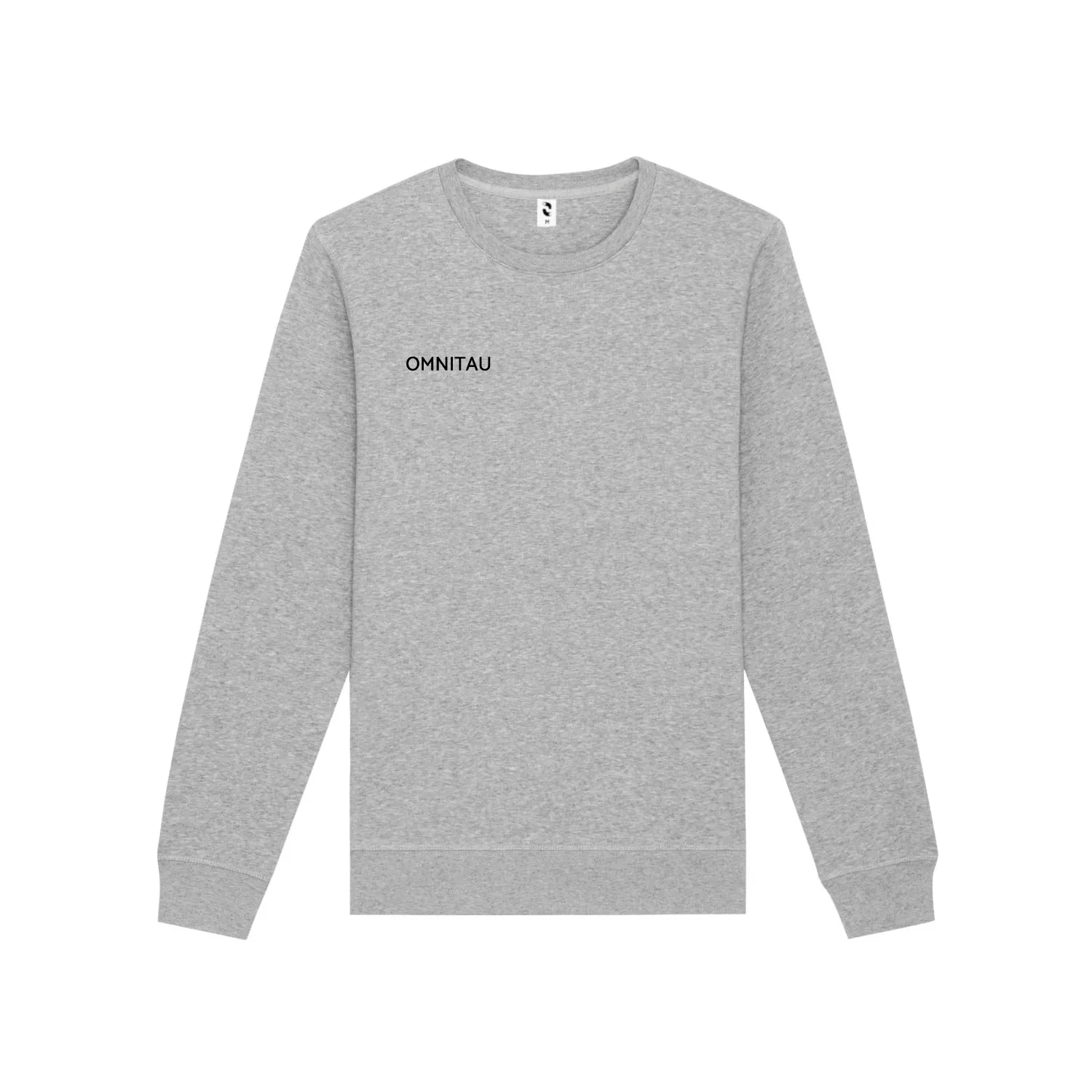 Omnitau Kid's Team Sports Crew Neck Cotton Sweatshirt - Heather Grey