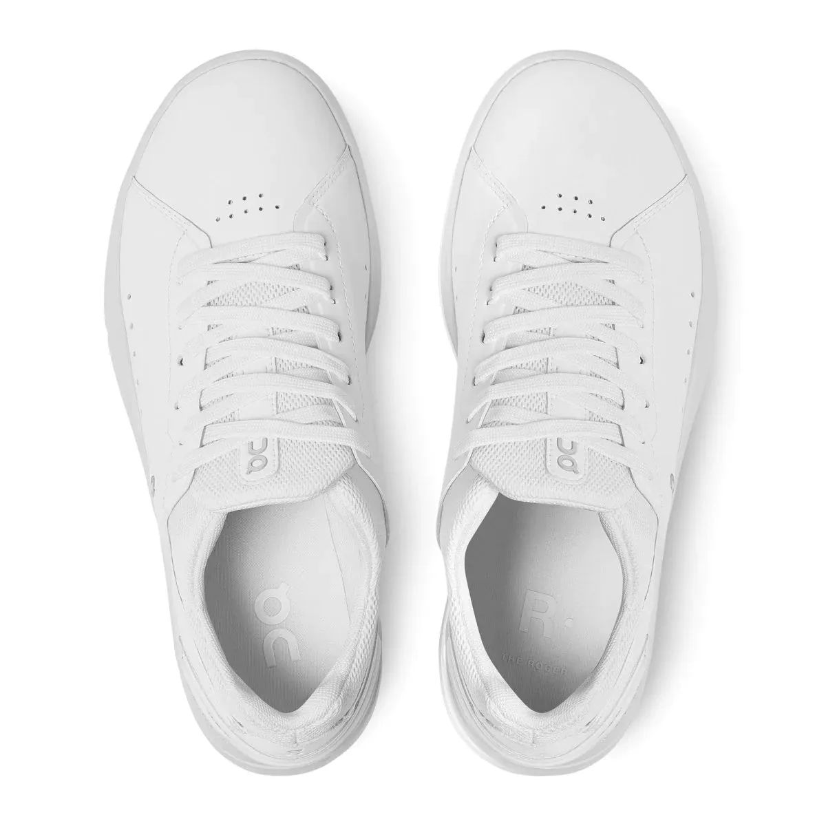 Mens The Roger Advantage All White Running Shoes - Premium Design