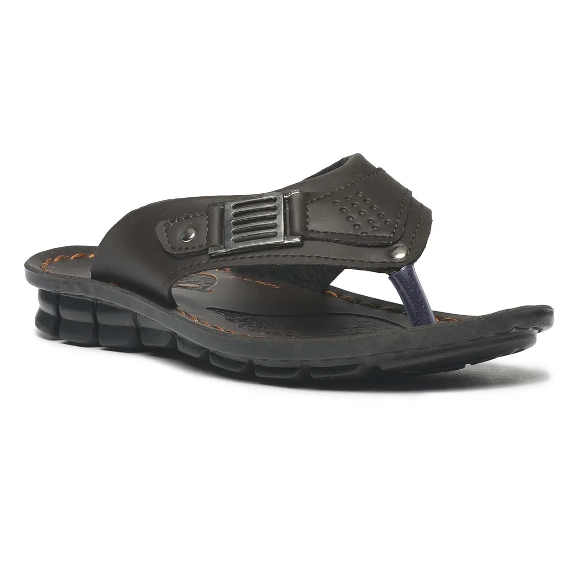 Paragon PU66075G Mens Stylish Lightweight Flip-Flops | Comfortable Anti-Skid Soles | Trendy Casual Slippers for Indoor & Outdoor Use