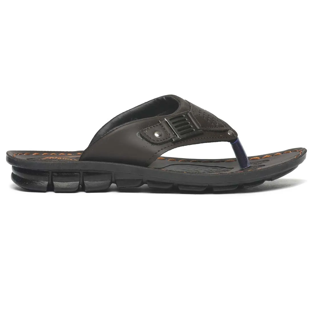 Paragon PU66075G Mens Stylish Lightweight Flip-Flops | Comfortable Anti-Skid Soles | Trendy Casual Slippers for Indoor & Outdoor Use