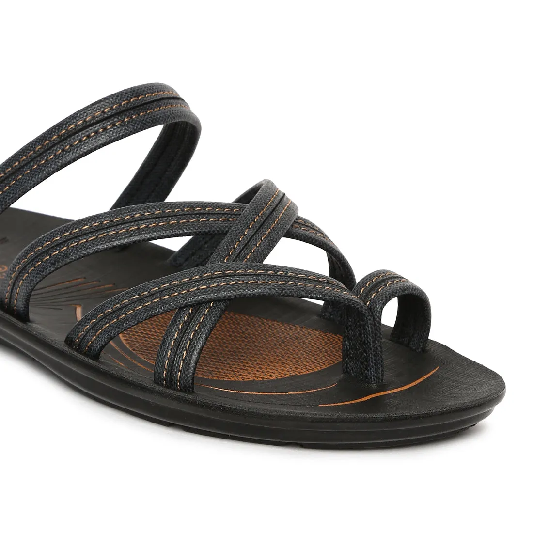 Paragon Mens Stylish PU6912G Sandals | Comfortable Outdoor Footwear | Suitable for Casual and Formal Occasions | Cushioned Soles for Daily Use