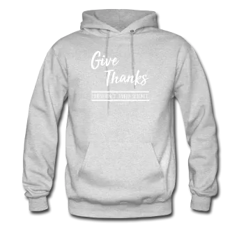 "Give Thanks For Science" - Men's Hoodie