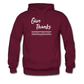 "Give Thanks For Science" - Men's Hoodie