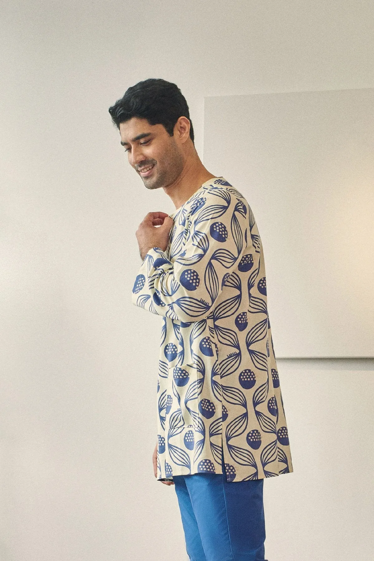 Rasa Sayang Men Kurta - Delima