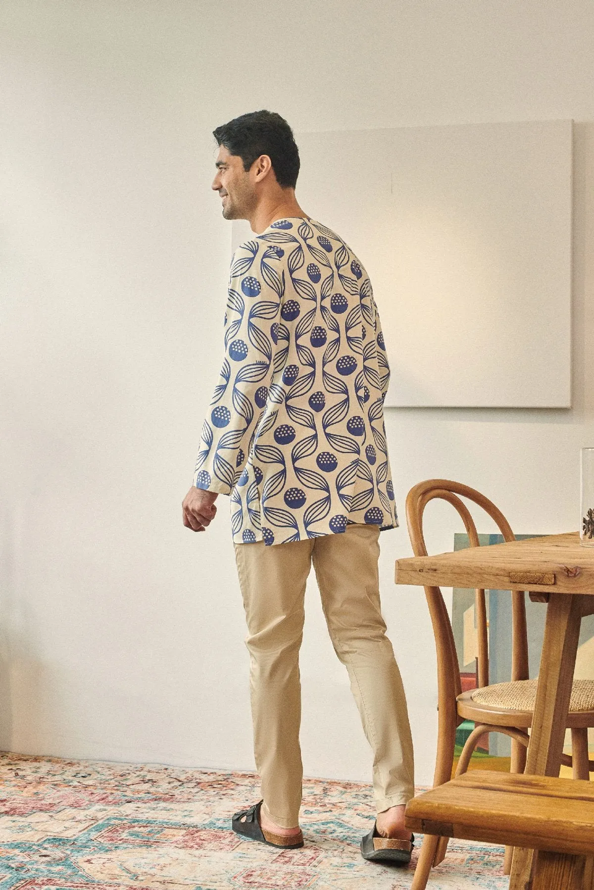 Rasa Sayang Men Kurta - Delima