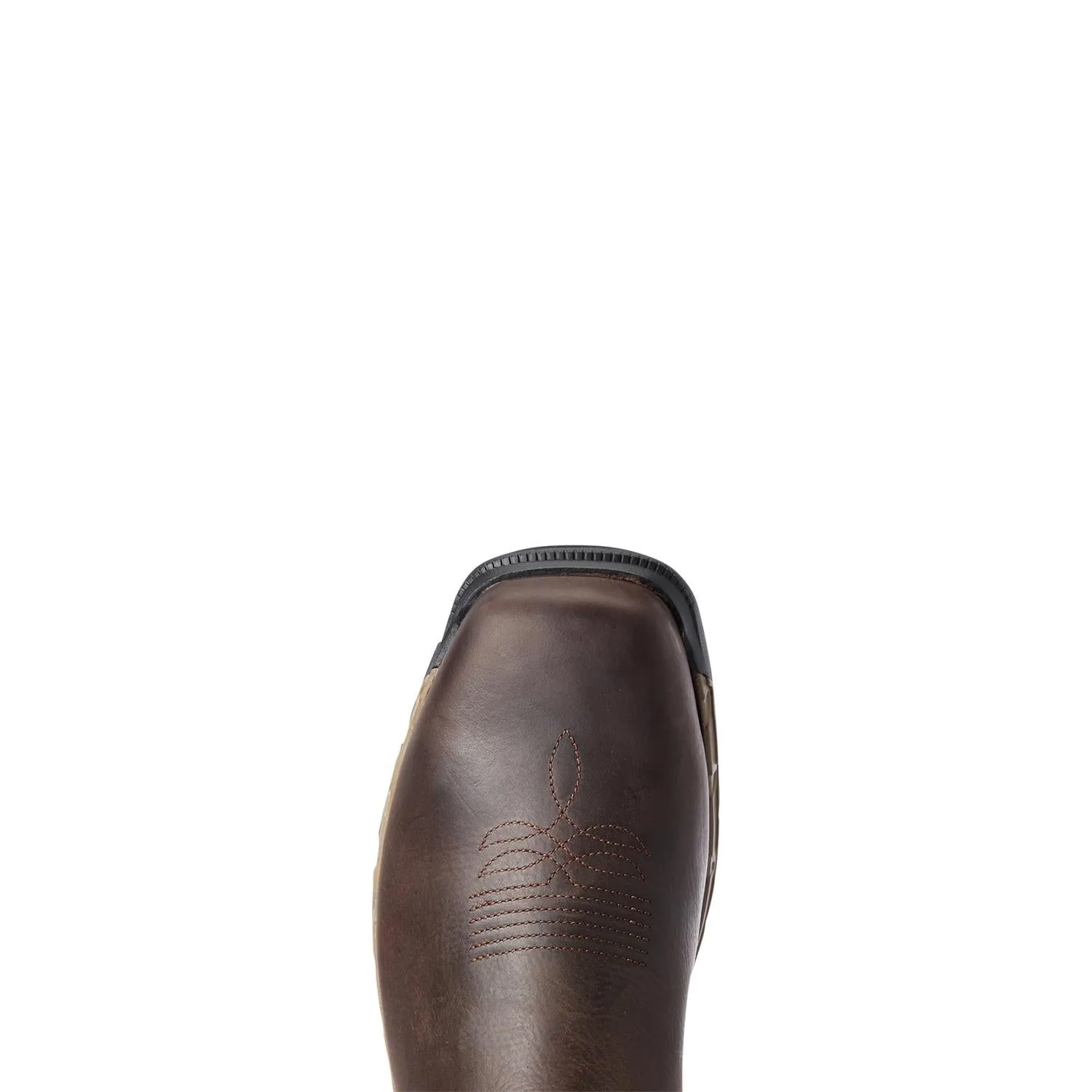 Rebar Flex Composite-Toe Waterproof Western Work Boot Dark Brown