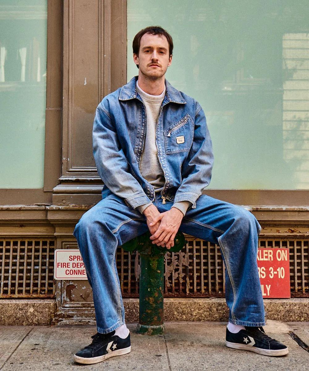 Roy Roger’s X Dave’s New York Collab Work Pants - Denim Long Time