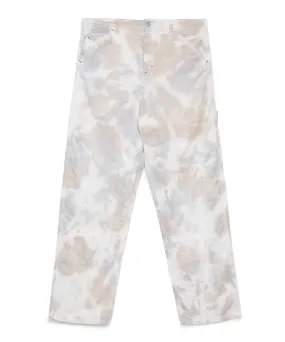 Roy Roger’s X Dave’s New York Collab Work Pants - Grey Tie Dye