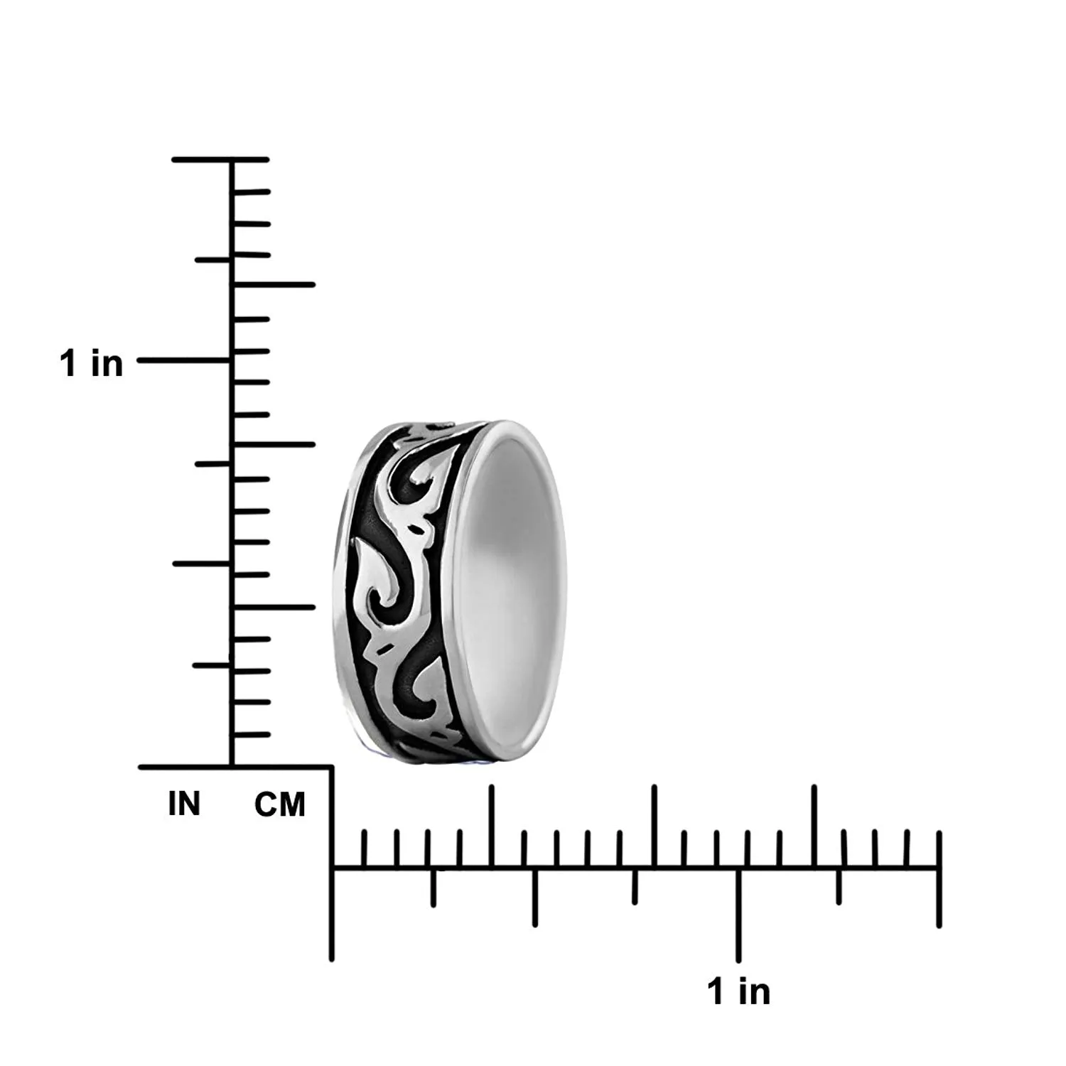 Sterling Silver Tribal Ring