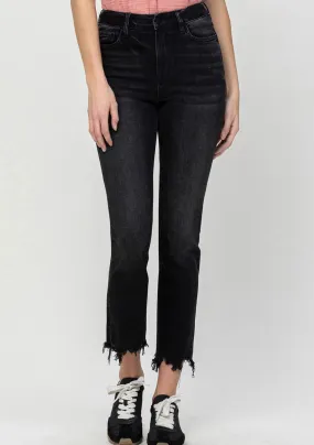 The Black Straight Jean