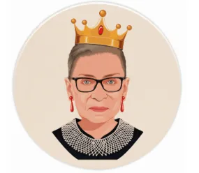 The Real RBG Stone Coasters