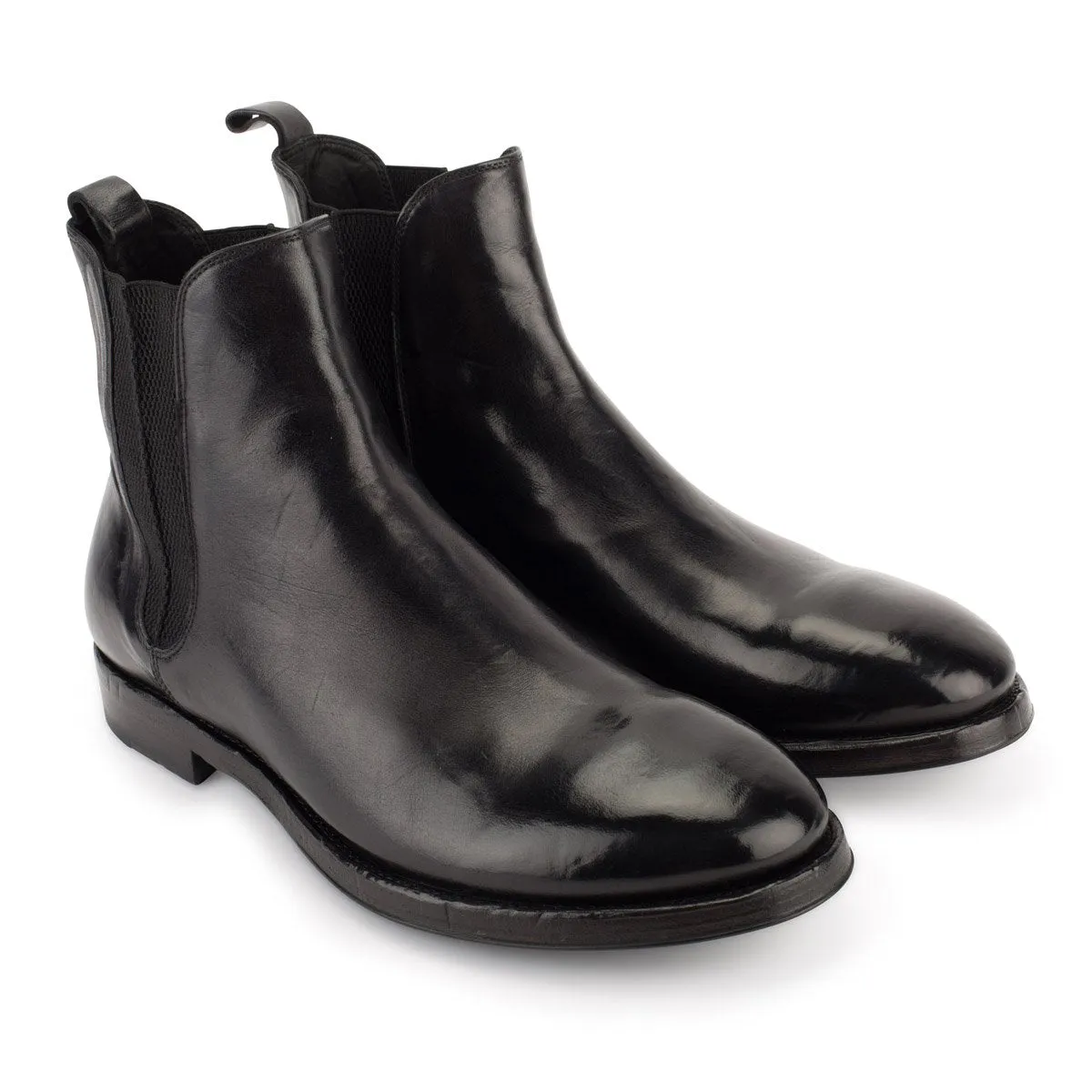 Ulisse 42048 - Premium Horse Leather Chelsea Boots