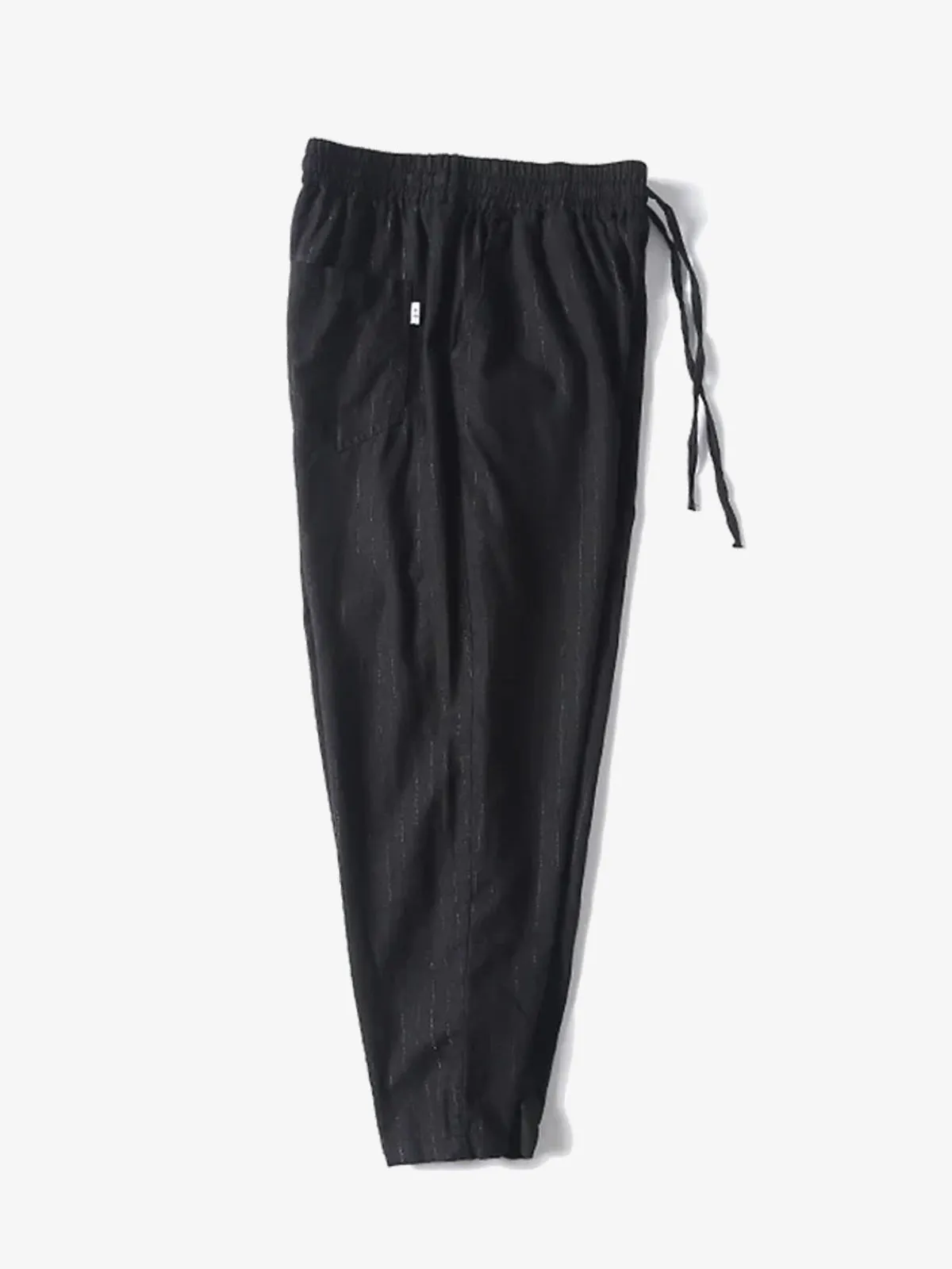 Wabash Stripe Cotton Linen Blend Pants